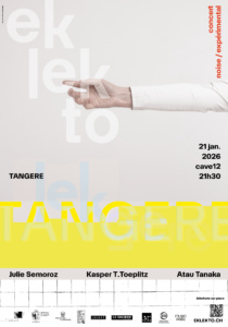 Affiche Tangere. N. Baranger