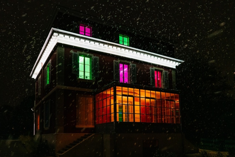 Villa Bernasconi sous neige