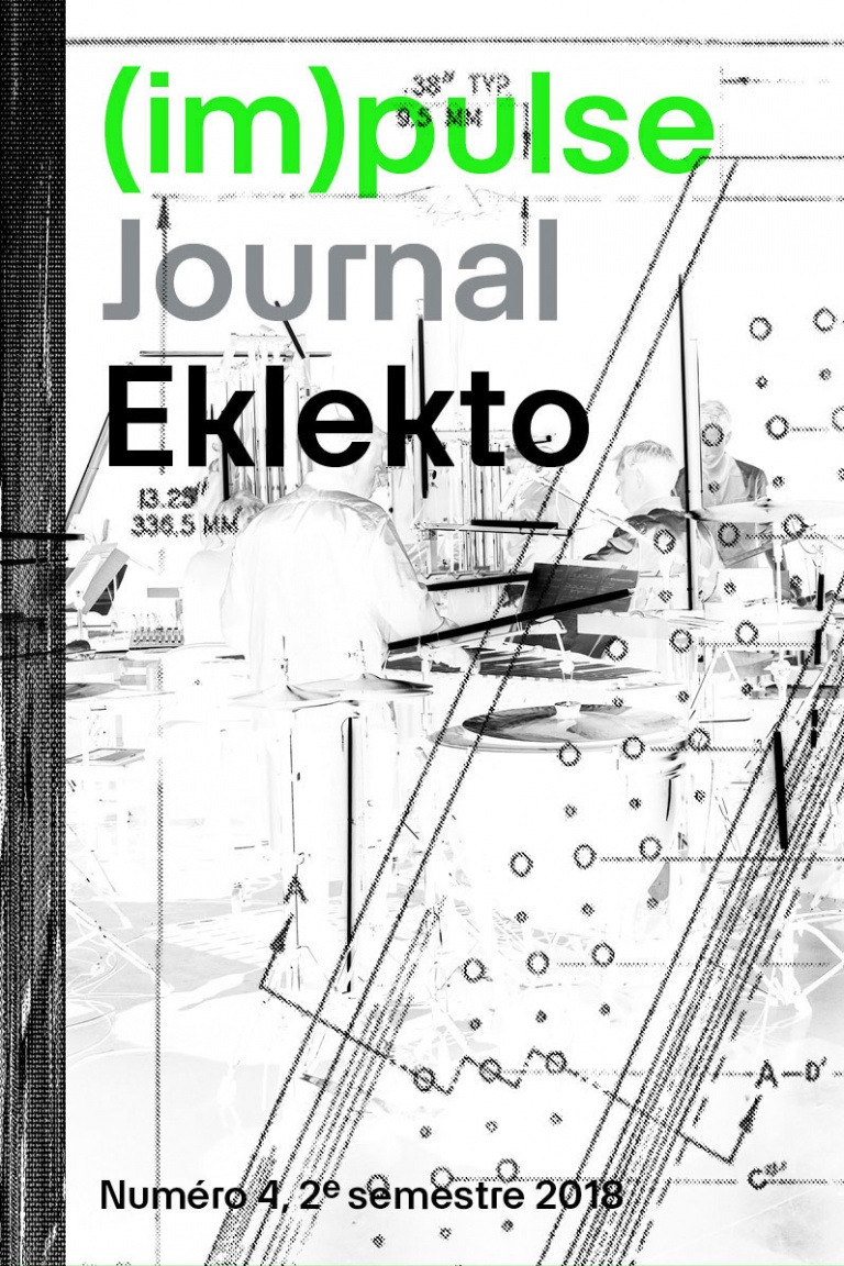 Couverture du journal (im)pulse Eklekto 2ème semestre 2018